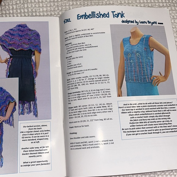 Prism Book 43 Spirited Spring Knit Patterns How To Make Booklet 25 Pages - Picture 4 of 6